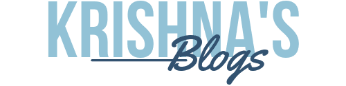 Krishna's Blogs